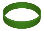 Swinger Lifestyle Dark Green Wristband