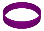 Swinger Lifestyle Purple Wristband